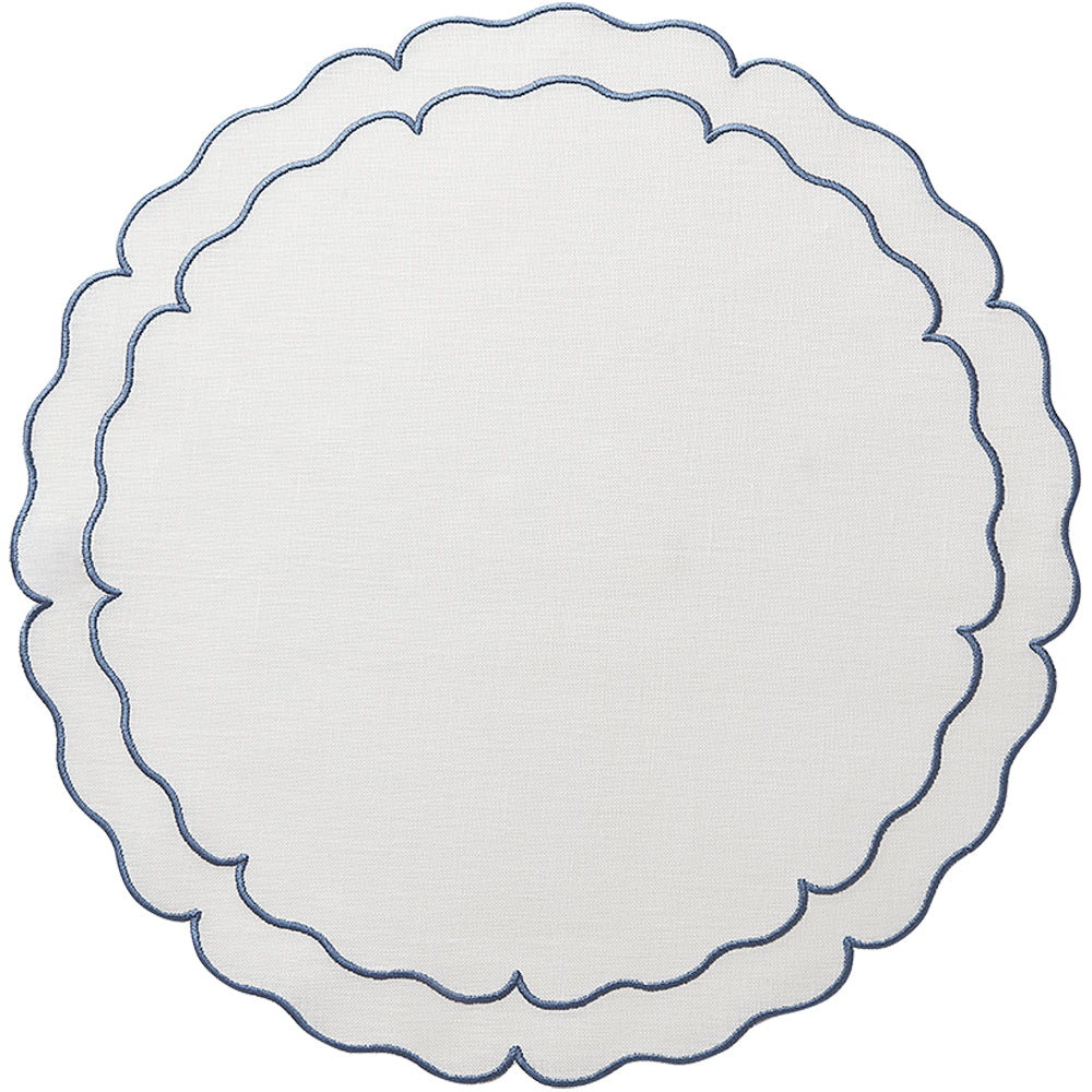 Scalloped Round