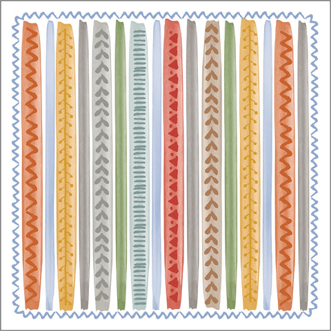 Linho Calypso Stripe Napkin - Set of 2