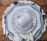 Azores Stripe Salad Blue Lagoon