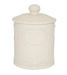 Isabella Coffee Canister w/ Seal Linen