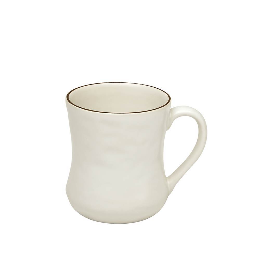 Matte White Porcelain Mugs