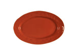 Cantaria Small Oval Platter Persimmon