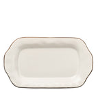 Cantaria Butter/Sauce Server Tray Ivory