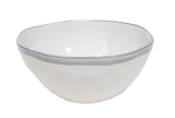 Azores Berry Bowl Simple Edge Greige Shimmer