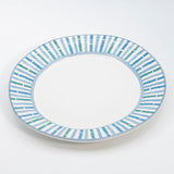 Renata Striped Salad Plate