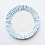 Renata Striped Salad Plate