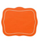 Linho Patrician Linen Mat Orange – Set Of 2