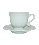 Isabella Cup & Saucer Ice Blue