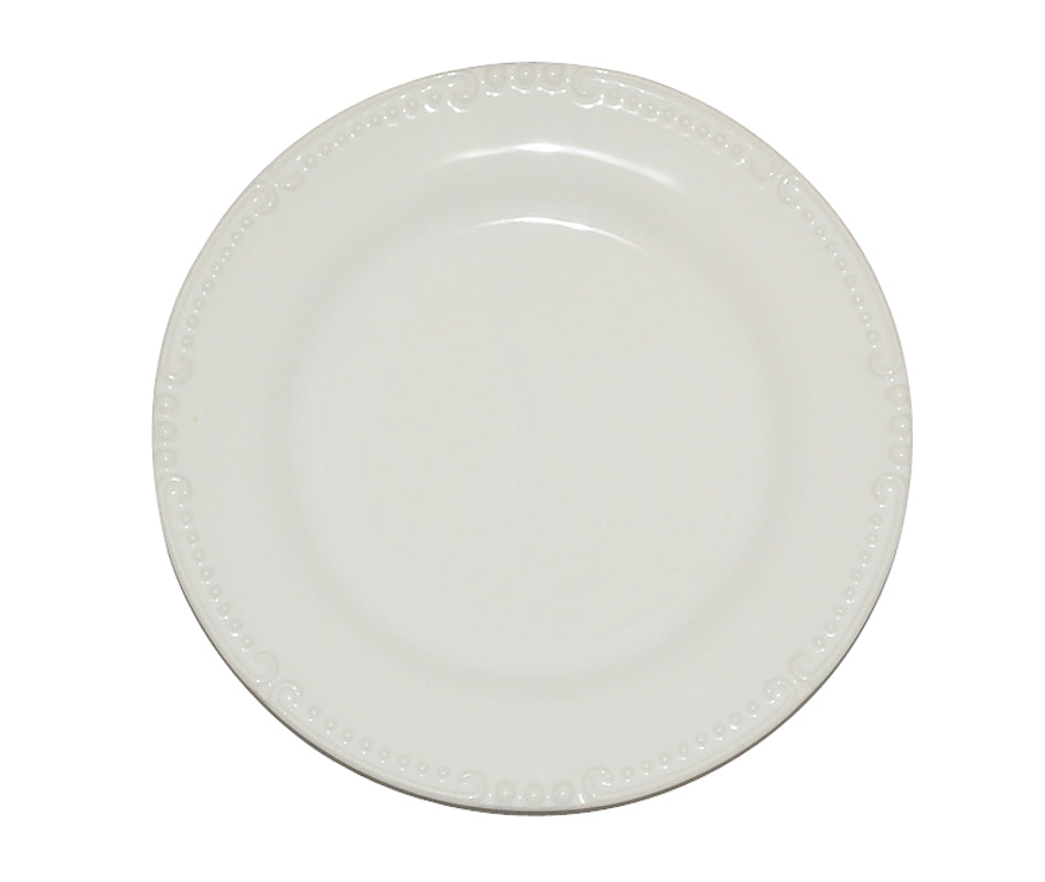 Isabella Small Plate Ivory – Skyros Designs