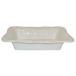 Isabella Large Rectangular Baker Ivory