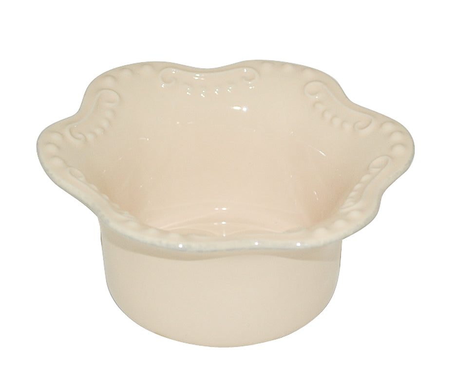 Isabella Ramekin Yellow Creme