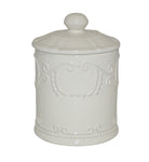 Isabella Coffee Canister w/ Seal Ivory