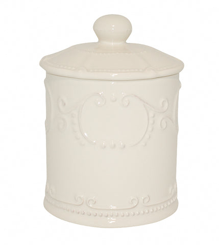 Isabella Coffee Canister w/ Seal Linen