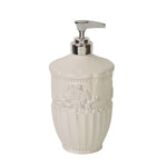 Ana Soap/Lotion Dispenser with Metal Pump White