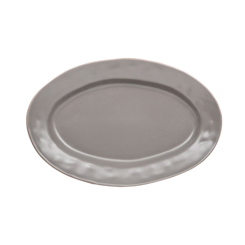 Cantaria Small Oval Platter Charcoal