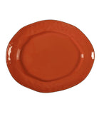 Cantaria Large Oval Platter Persimmon