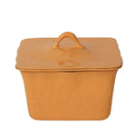 Cantaria Square Covered Casserole Golden Honey