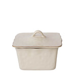 Cantaria Square Covered Casserole Ivory