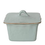 Cantaria Square Covered Casserole Sheer Blue