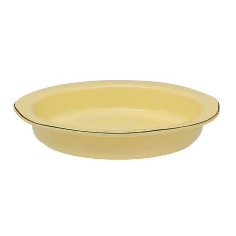 Cantaria Pie Dish Almost Yellow