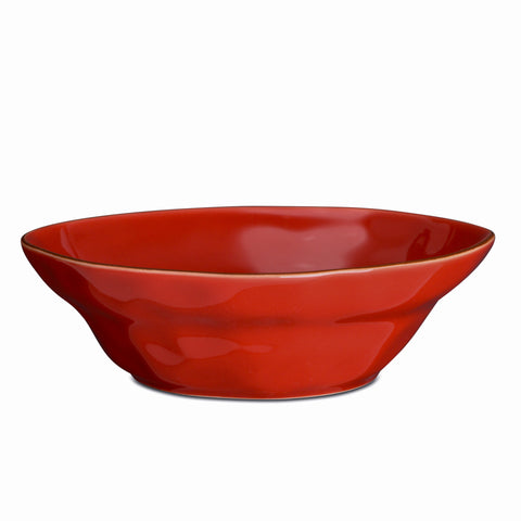 Cantaria Small Serving Bowl Poppy Red