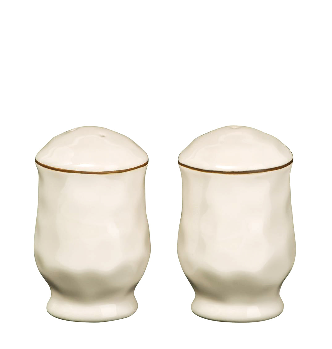 Cantaria Salt and Pepper Set Ivory