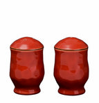Cantaria Salt and Pepper Set Poppy Red