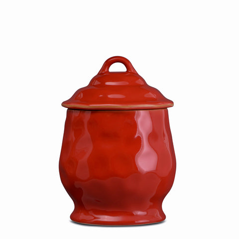 Cantaria Small Canister Poppy Red