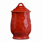 Cantaria Large Canister Poppy Red
