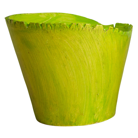 Large Planter Lime Green