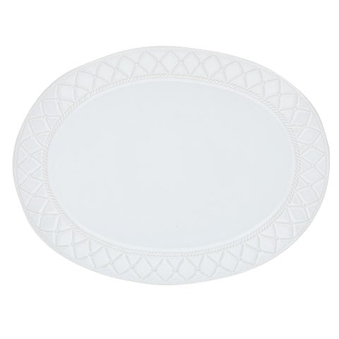 Alegria Large Oval Platter Simply White